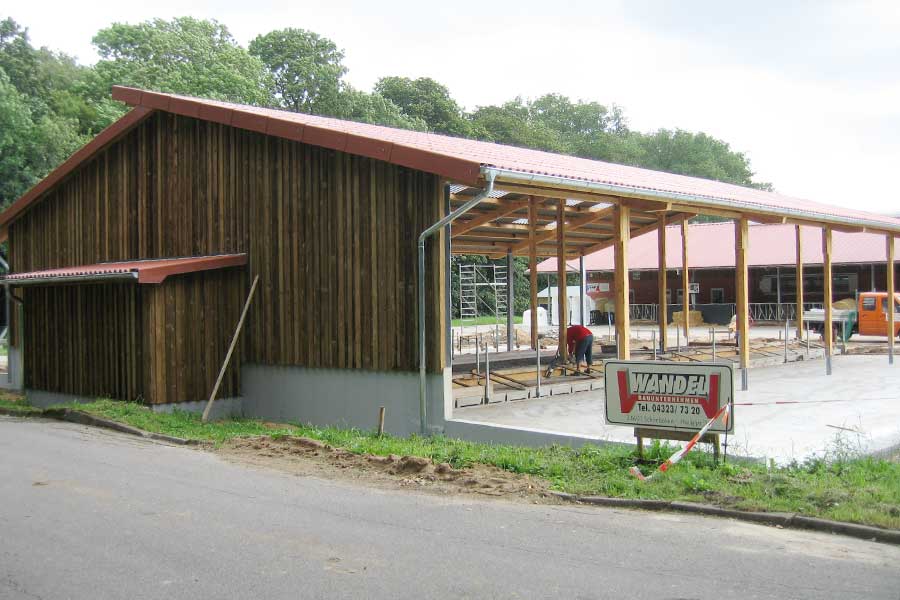 Hallen und Ställe für die Landwirtschaft